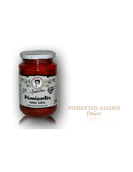 Pimientos Asados dulces Prada T.350gr - Astorgourmet