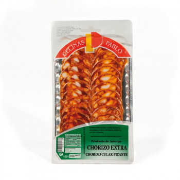 Chorizo cular sliced-150 GRS.- Unit