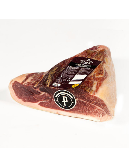 Jamón bellota 100% raza ibérica pulido. Centro y medio centro