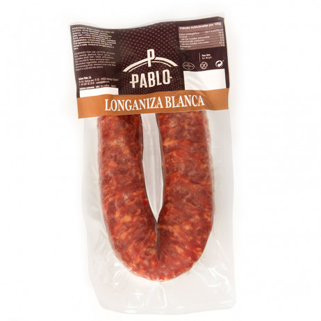 Longaniza blanca vacío individual 470 grs.