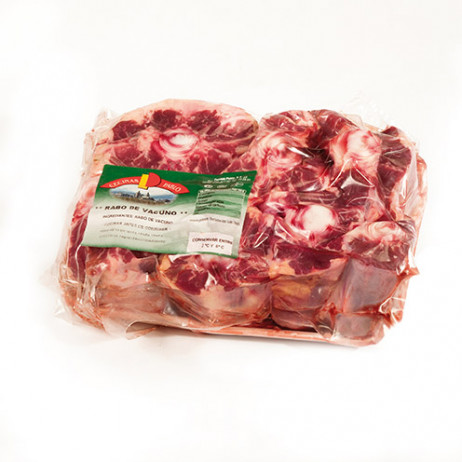 Bandeja de rabo de vacuno 1 kg.