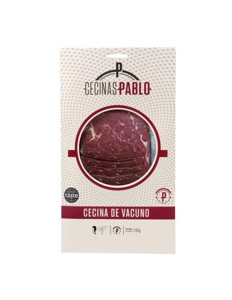 Loncheado de cecina vacuno selección 100 gr