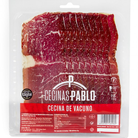 Cured beef "Cecina" Sliced -100 GRS.- UT
