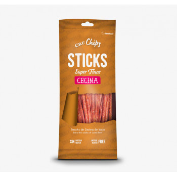 Cured beef "cecina" sticks